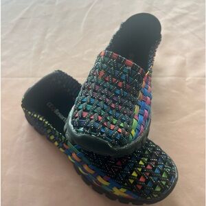 Smarty by CC Resorts Black Multicolor - Size 6.5 - 7